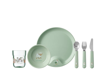 Mepal set kinderservies mio 6-delig - little farm- little dutch