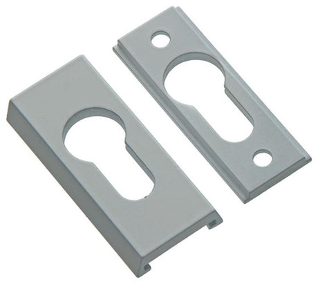 Yale 1019119 - 1 beveiliging profielcil.pz 9mm alu-wit | 2 stuks