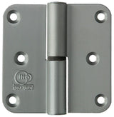 Yale 1019154 - 3 paumellen alu natuur afger. hoek links 80x80mm | 2 stuks