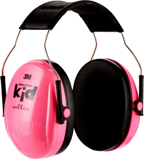 3m peltor kid earmuffs roze