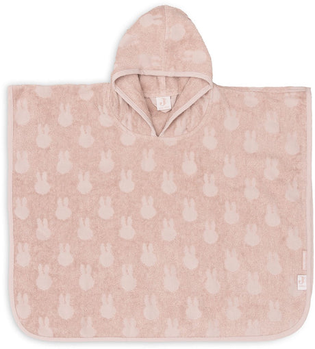 Jollein badponcho badstof miffy jacquard wild rose 98