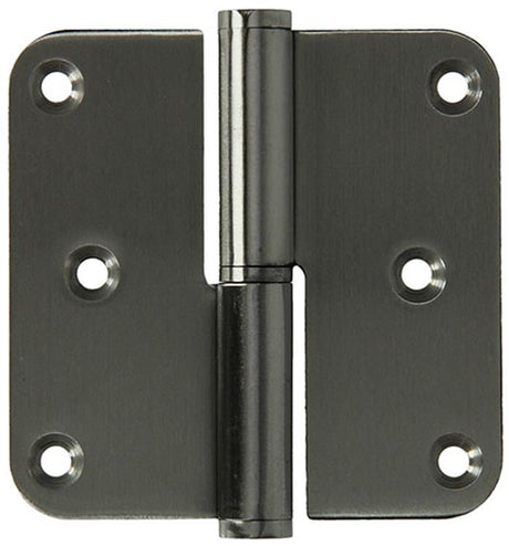 Yale 1019161 - 3 paumellen inox, afger.hoekenlinks 80x80mm | 5 stuks