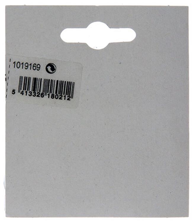 Yale 1019169 - 12 ringen voor paumellen messing 8,2x15x3mm | 2 stuks