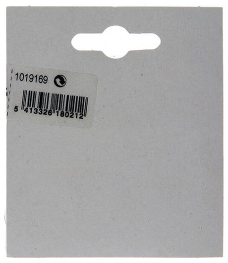 Yale 1019169 - 12 ringen voor paumellen messing 8,2x15x3mm | 2 stuks