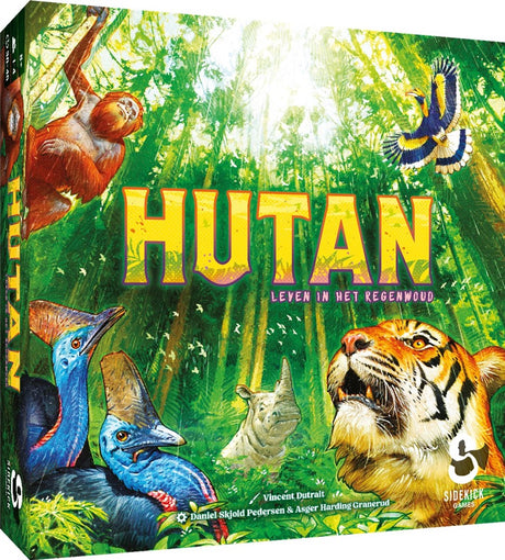 Sidekick games hutan - familiespel bordspel voor 1-4 spelers - vanaf 8 jaar