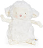 Bunnies by the bay roly poly kiddo knuffel - knuffeldier - geborduurde details - lammetje - 13 cm - wit
