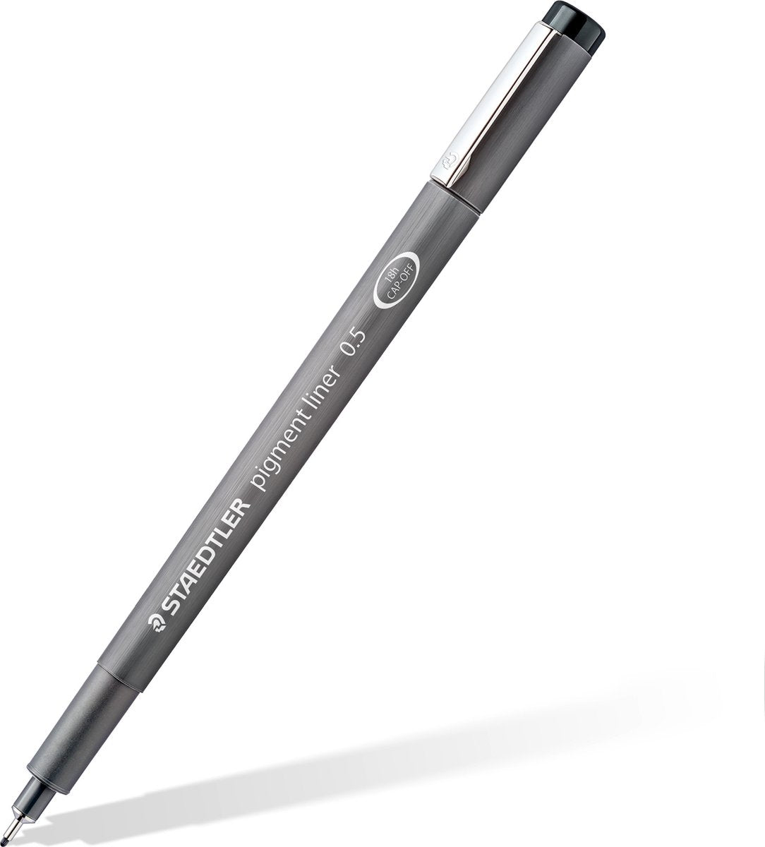 Staedtler - artist series - pigment liner - fineliner - zwart - 0.2 mm - 10 stuks