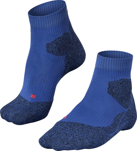 Falke ru trail anti-blaar functioneel materiaal hardloopsokken heren blauw - maat 42-43 42 43