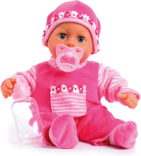Bayer design - babypop first words baby 38 cm in roze