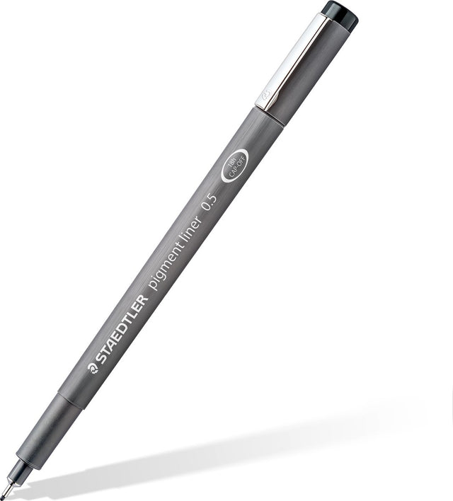 Staedtler - artist series - pigment liner - fineliner - zwart - 0,5 mm