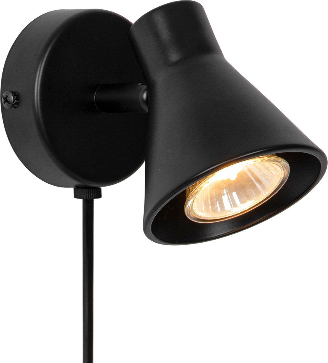 Nordlux eik-wandlamp-gu10-zwart
