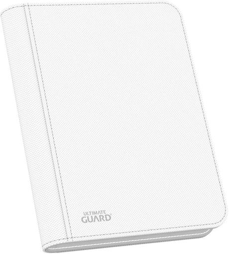 Ultimate guard zipfolio 160 8-pocket xenoskin - white