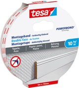 Tesa montagetape behang en pleisterwerk 10 kg per meter dubbelzijdig – 5mx19 mm