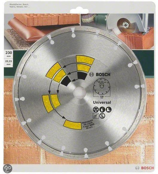 Bosch - diamantdoorslijpschijf universal 230 x 22 x 2,4 x 7,0 mm