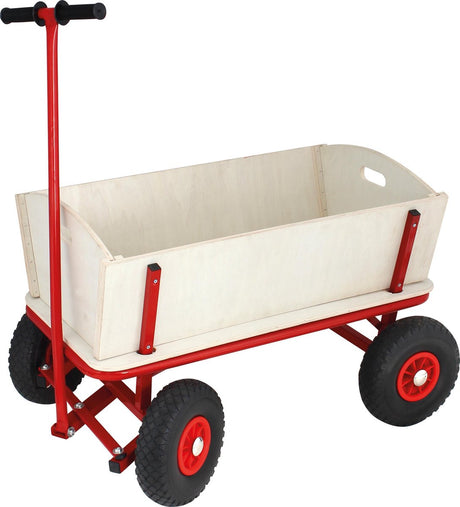 Eurotrail bolderwagen rood