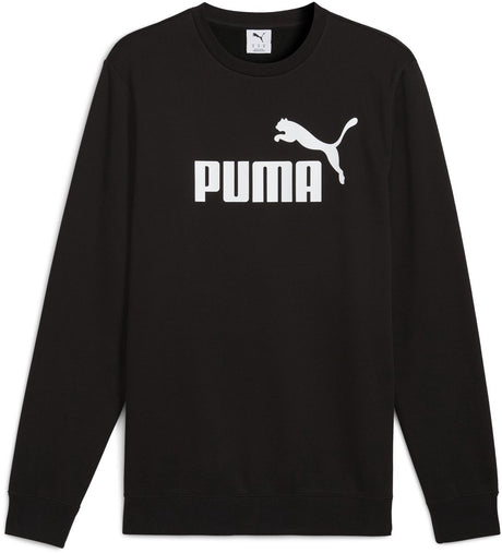 Puma ess no. 1 logo crew fl heren trui - black m