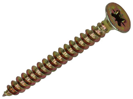 Mack 1017246 - spaanplaatschroef vz kop geelverz.13 st 4,5 x 45 mm | 10 stuks