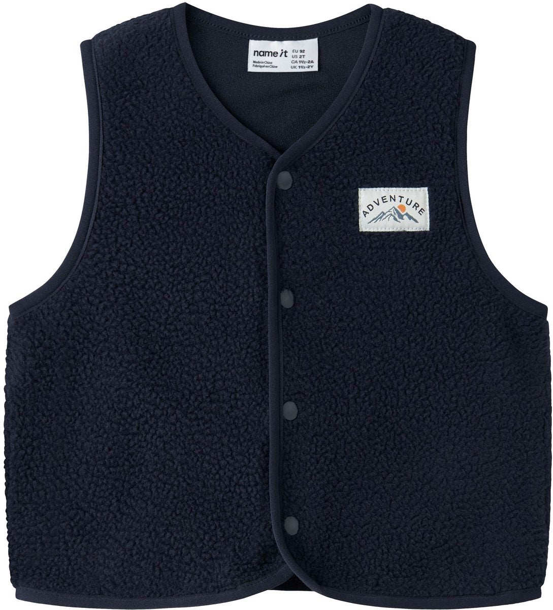 Name it gilet teddy