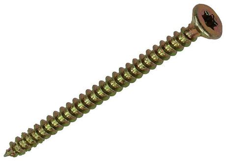 Mack 1017291 - spaanplschr.vzkop-zelfb. geelverz. 14 st 3,5 x 50 mm | 10 stuks