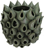 Hd collection vaas aardewerk groen 27,5x27,5x28cm