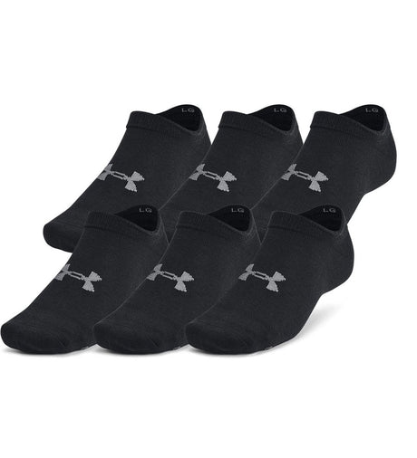 Under armour essential no show sokken senior (6-pack)