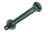 Mack 1017490 - metaalschroef verz. kop + moer verz. 22st m3 x 25 mm | 10 stuks