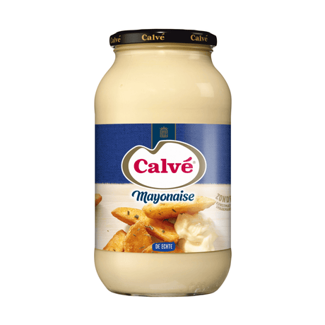 Calve calvé mayonaise - de échte - 6 x 650 ml - voordeelverpakking