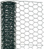 Nature - verzinkt staal gaas - 1 x 5m - groen - 13 x 13mm mazen
