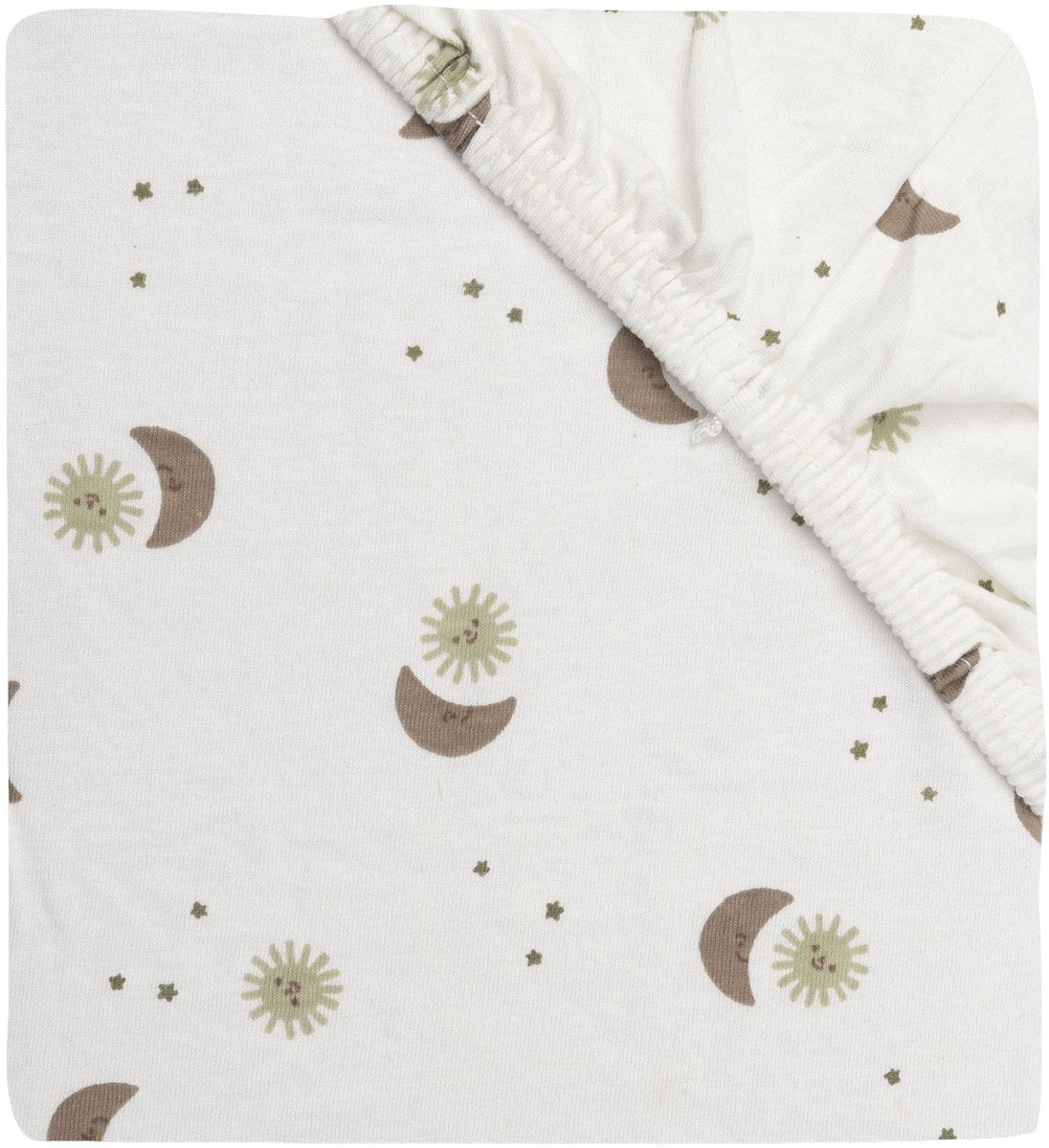 Jollein hoeslaken ledikant - 60x120cm - jersey - over the moon