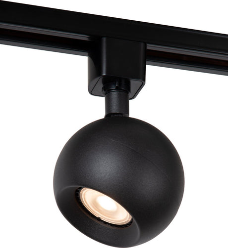 Lucide track favori railspot - 1-fase railsysteem railverlichting - 1xgu10 - zwart (uitbreiding)