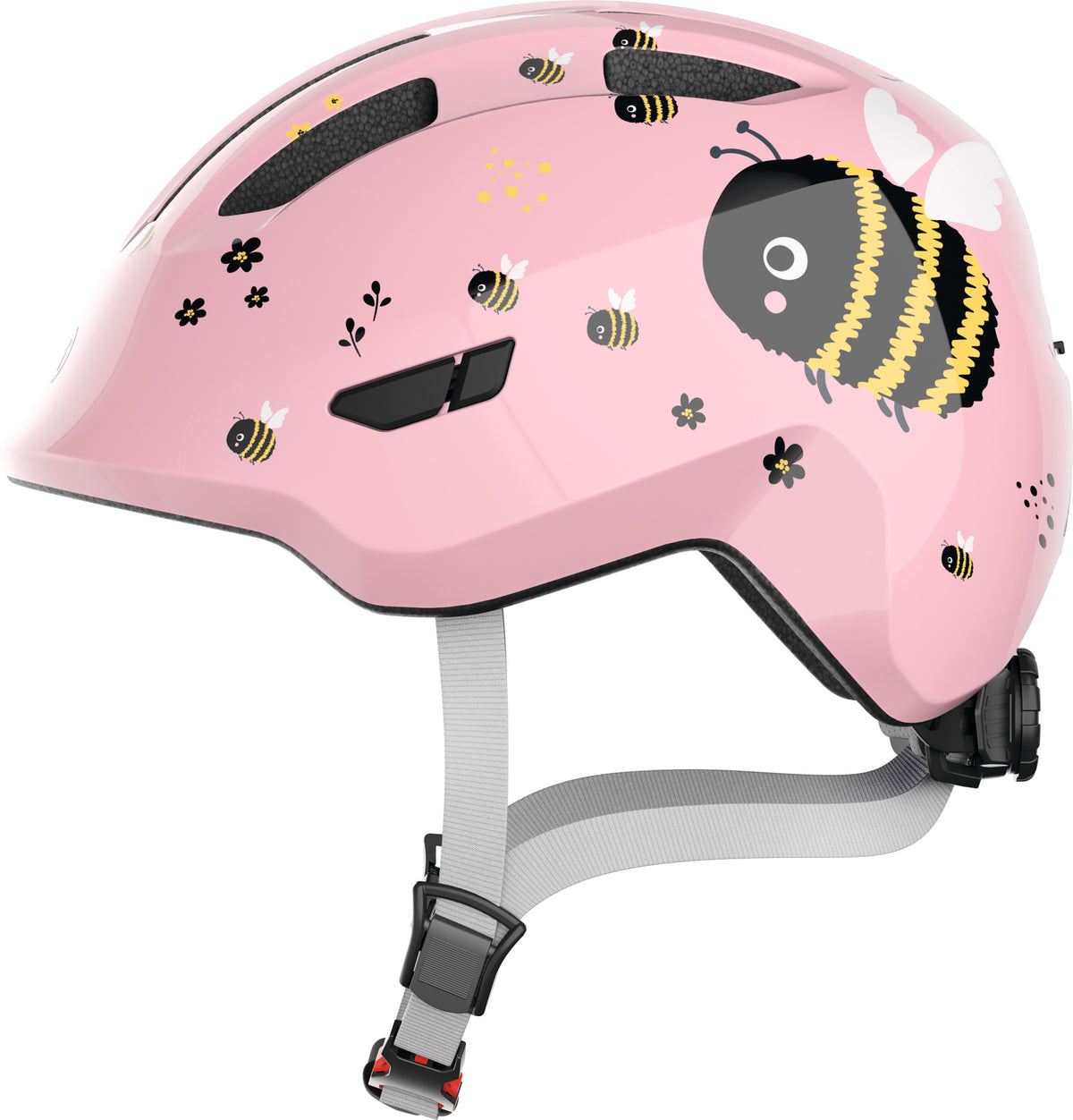 Abus helm smiley 3.0 rose bee m 50-55cm