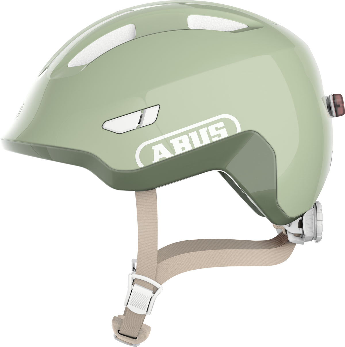 Abus helm smiley 3.0 fl ace led pure pistachio m 50-55cm