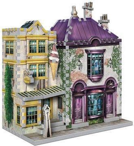 Wrebbit 3d madam malkin’s and florean fortescue - slug and jiggers - puzzel - harry potter - 290 stukjes