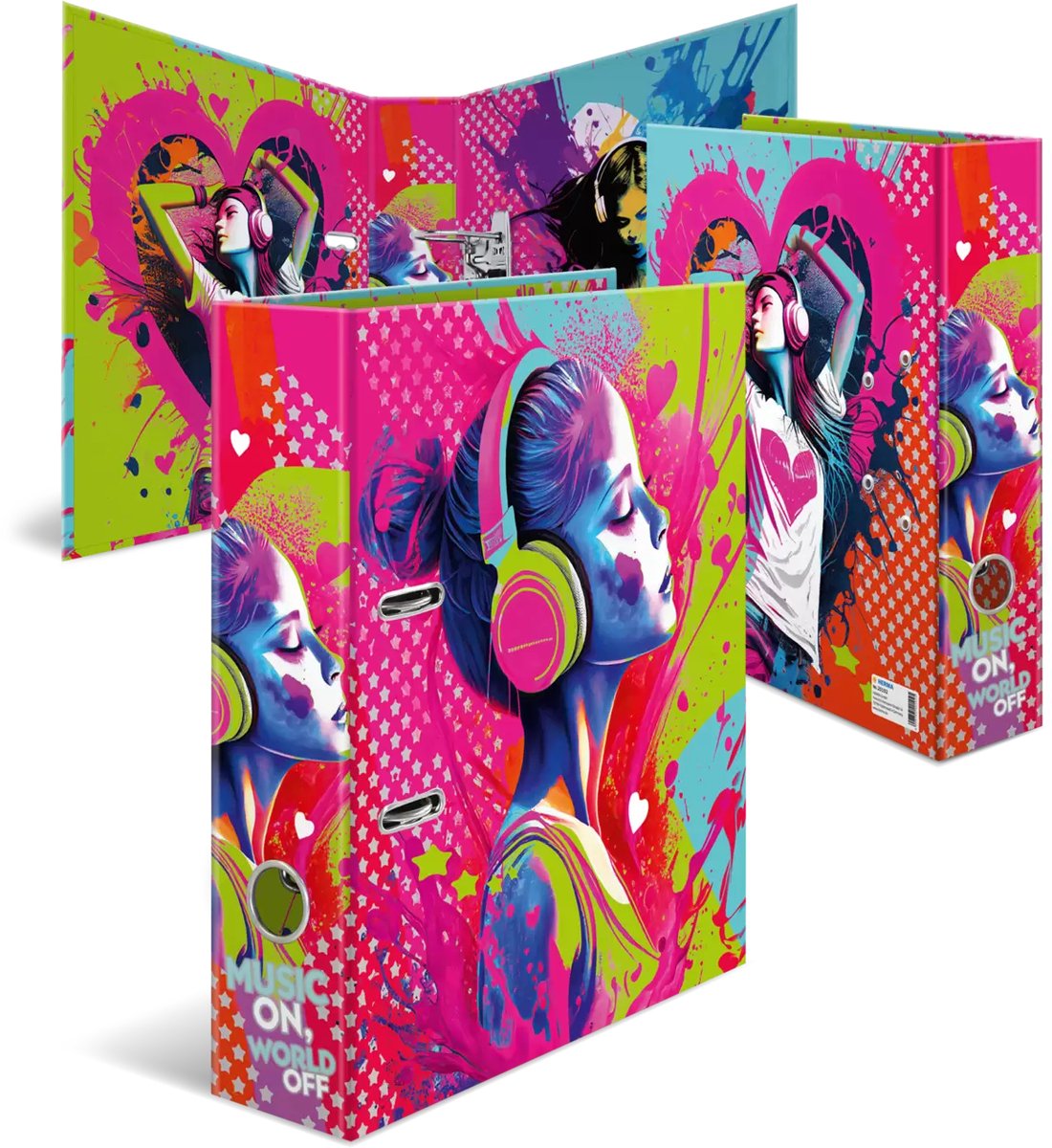 Herma thema-ordner a4 music girl