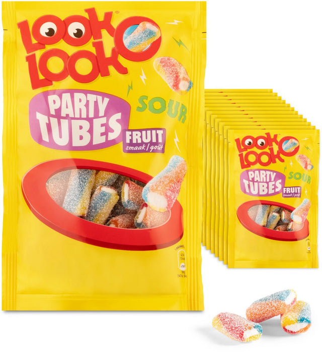 Look o look look-o-look party tubes zakje (12x 160 gr)