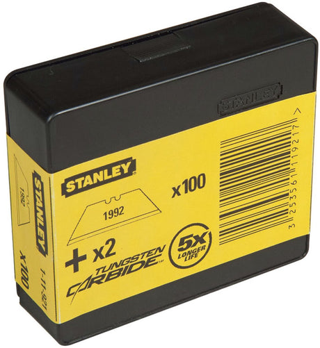 Stanley reserve mesjes 1992 zonder gaten - 100 stuks dispenser