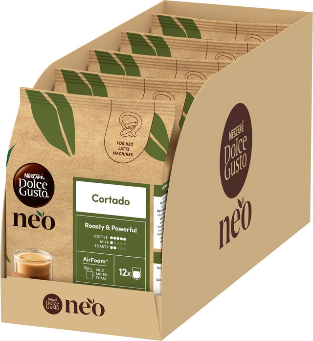 Nescafé dolce gusto neo cortado - 60 sachets voor 60 koppen koffie
