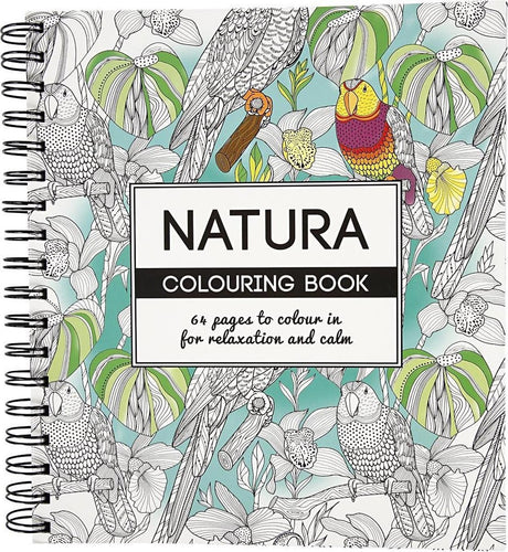 Creativ company kleurboek, natura, 19,5x23 cm, 64, 1 stuk
