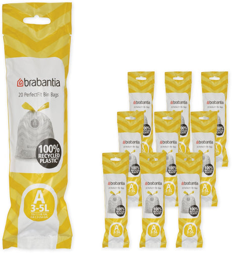 Brabantia perfectfit vuilniszakken - 3-5 l 20 stuks