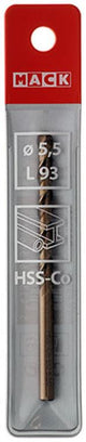 Mack 1018427 - metaalboor hss co5% din 338 ø 5,5 x 93 mm | 5 stuks