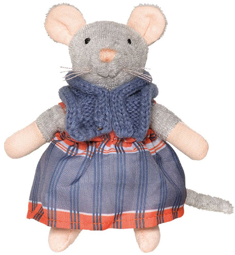 Bambolino sam julia het muizenhuis pluche knuffel sams moeder - speelgoed kinderen - 12 cm - voor meisjes en jongens - vanaf 1 jaar - toys