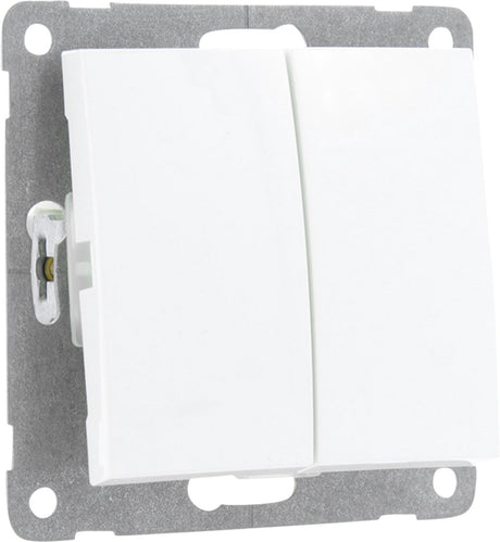 Smartwares s2 serieschakelaar - inbouw - polarwit