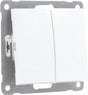 Smartwares s2 serieschakelaar - inbouw - polarwit