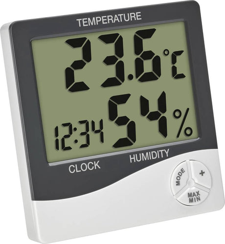 Tfa dostmann 30.5058.02 thermo- en hygrometer wit