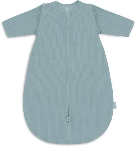 Jollein baby slaapzak zomer met afritsbare mouw 70cm - rond - ajour sea green - zomerslaapzak