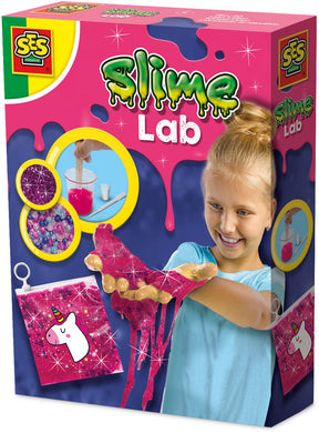 Ses creative slime lab slijm unicorn - zelf maken met ziplock zakje - vanaf 8 jaar - glutenvrij - schoencadeautjes sinterklaas