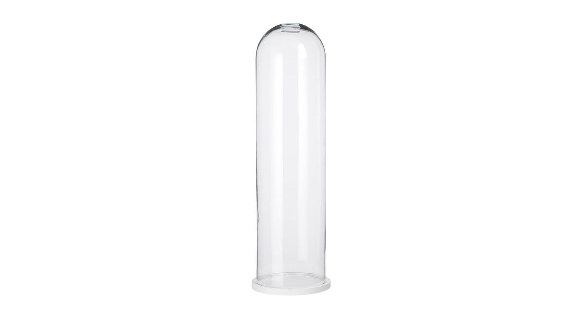 Hella stolp glas op bord wit - h71,5xd21cm