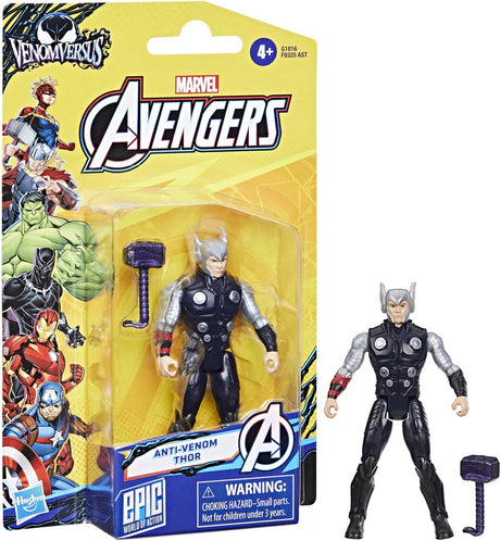Hasbro marvel avengers venomversus epic world of action anti-venom thor - actiefiguur