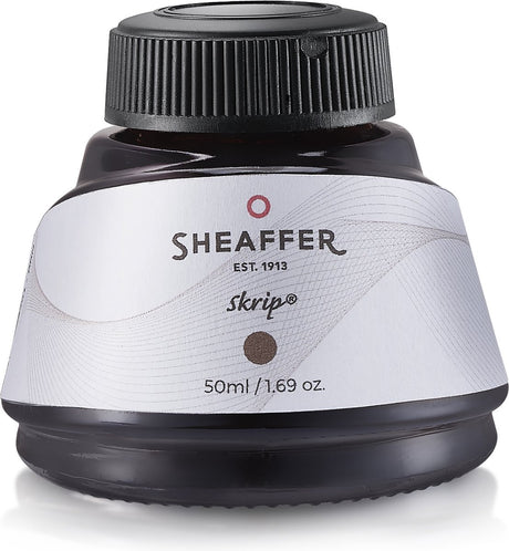 Sheaffer inktpotje - inhoud 50ml - bruin