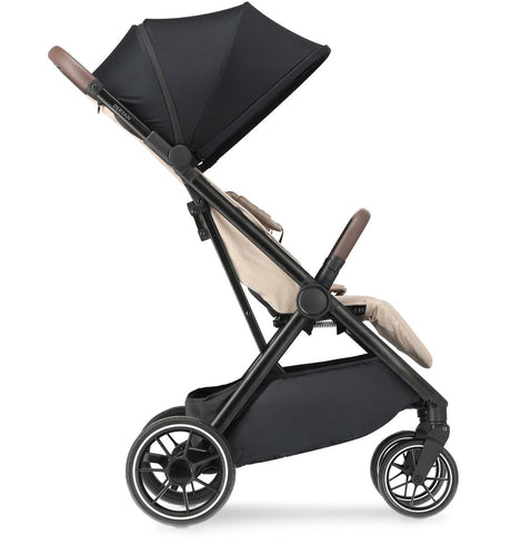 Deryan rolo xl buggy - lichtgewicht plooibuggy - inklapbaar - nougat